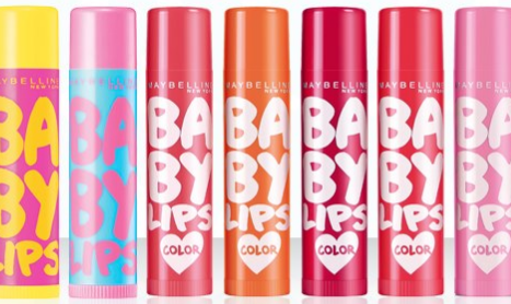 Maybelline Baby Lips' range of flavoured lip balms 